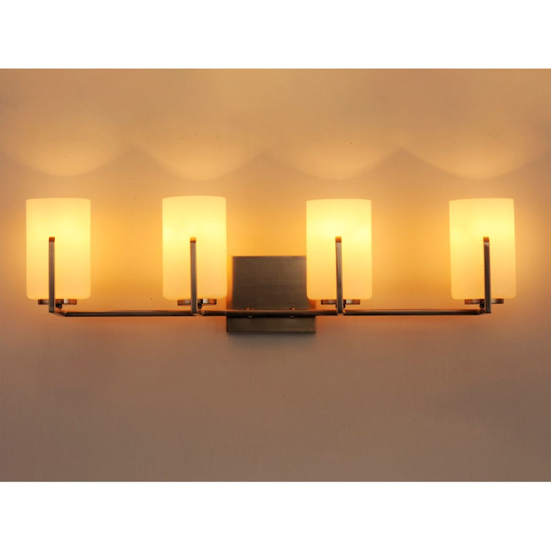 Maxim Lighting Dart 4-Light Bath Vanity, Satin Nickel