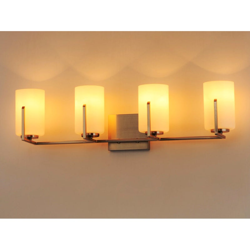 Maxim Lighting Dart 4-Light Bath Vanity, Satin Nickel