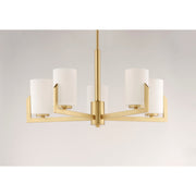 Maxim Lighting Dart 5-Light Chandelier, Satin Brass