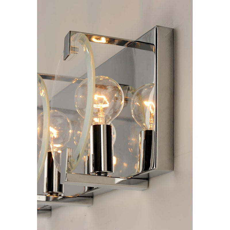 Maxim Lighting Looking Glass 2-Light Wall Sconce in Polished Chrome