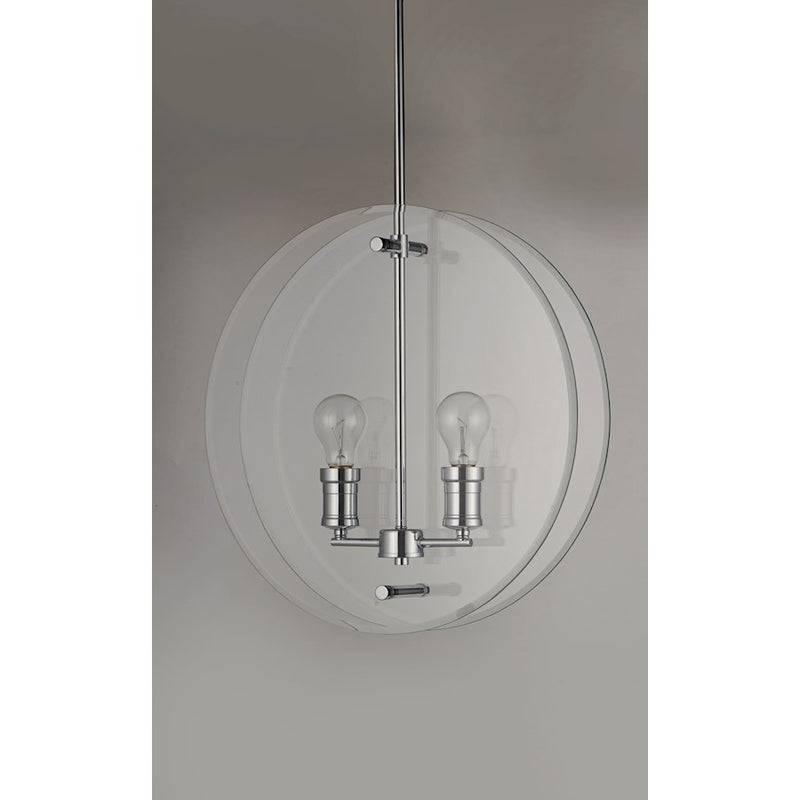 Maxim Lighting Looking Glass Pendant, Polished Chrome