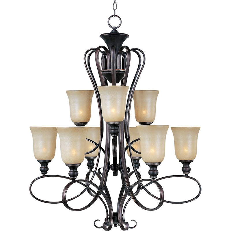 Maxim Infinity 9-Light Chandelier Oil Rubbed Bronze