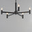Maxim Lighting Emana 5 Light 10.5" Chandelier, Black
