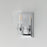 Maxim Lighting Cubos 1 Light Wall Sconce, Polished Chrome/Clear