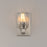 Maxim Lighting Cubos 1 Light Wall Sconce, Satin Nickel/Clear