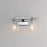 Maxim Lighting Cubos 2 Light Wall Sconce, Polished Chrome/Clear