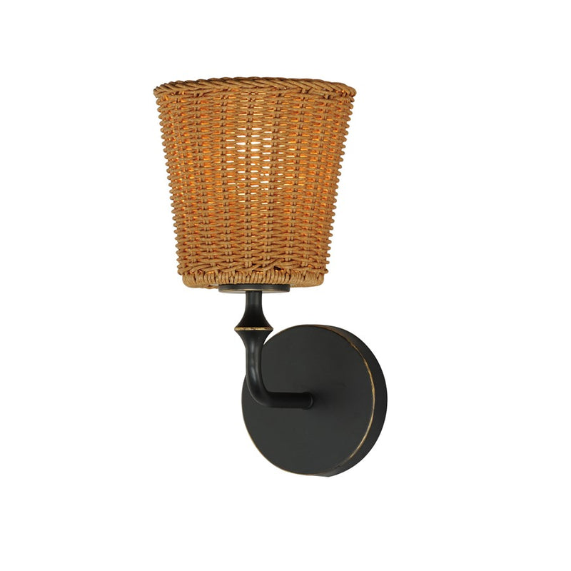 Maxim Lighting Baja 1 Light Wall Sconce, Dark Bronze
