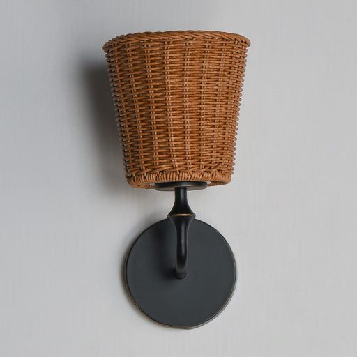 Maxim Lighting Baja 1 Light Wall Sconce, Dark Bronze