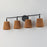 Maxim Lighting Baja 4 Light Bath Vanity, Dark Bronze