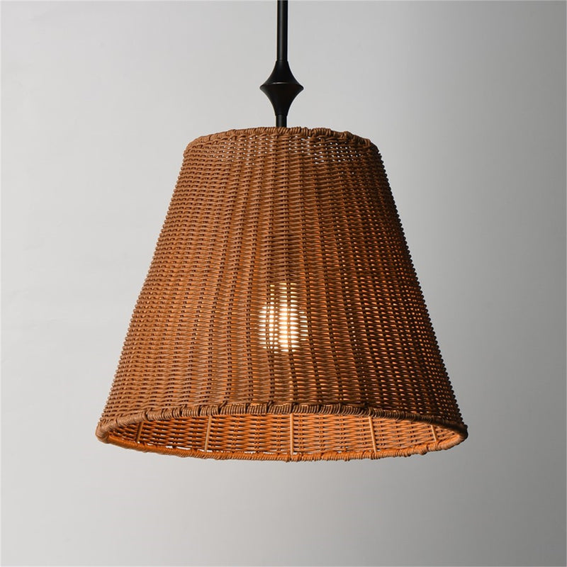 Maxim Lighting Baja 1 Light 17.5" Single Pendant, Dark Bronze