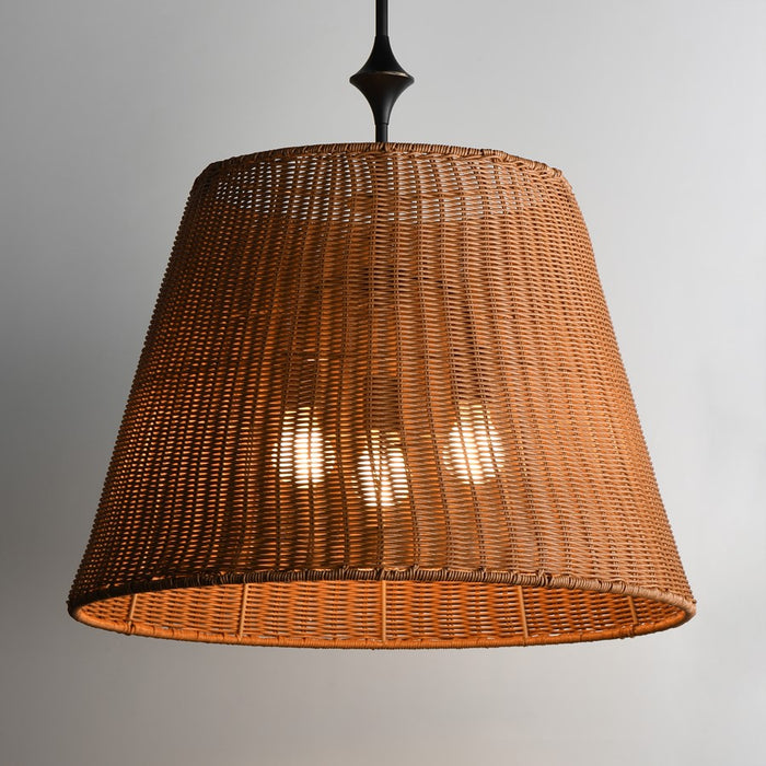 Maxim Lighting Baja 3 Light 23.5" Single Pendant, Dark Bronze