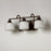 Maxim Lighting Bisque 3 Light Bath Vanity, Oil Rubbed Bronze/White