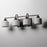 Maxim Lighting Bisque 4 Light Bath Vanity, Oil Rubbed Bronze/White