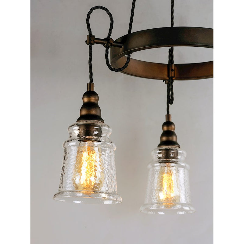 Maxim Lighting Revival 3-Light Chandelier, Oil Rubbed Bronze