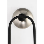 Maxim Lighting Mingle LED-Wall Sconce, Black/Satin Nickel