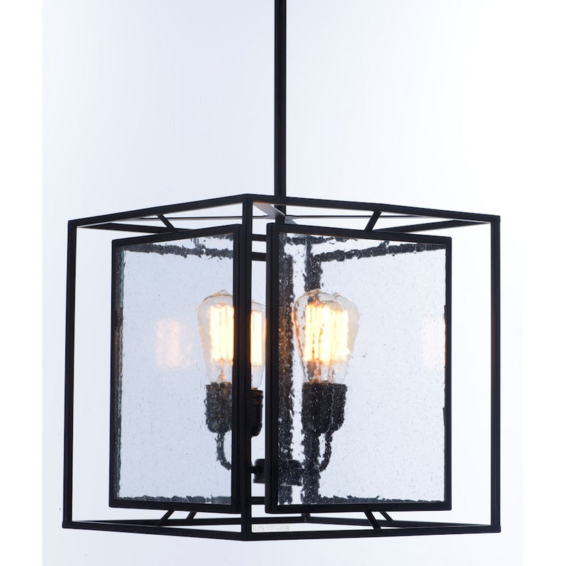 Maxim Lighting 15.75' Era 4 Light Pendant, Black