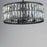 Maxim Lighting Madeline 4-Light Pendant, Black/Beveled Crystal