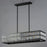 Maxim Lighting Madeline 10-Lt Linear Pendant, Black/Beveled Crystal