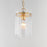 Maxim Lighting Warren 1 Light Single Pendant, Dark Bronze/Artisan