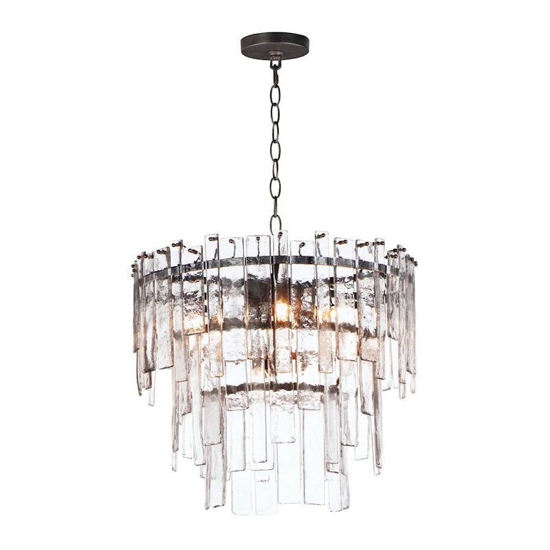 Maxim Lighting Warren Pendant, Dark Bronze/Artisan