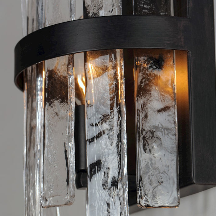 Maxim Lighting Warren 1-Light Wall Sconce, Dark Bronze/Artisan