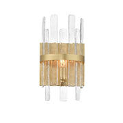 Maxim Lighting Warren 1 Light Wall Sconce, Gold Leaf/Artisan - 21839AGGL