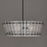 Maxim Lighting Ruche 4 Light 10.5" Chandelier, Bronze/Clear