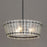 Maxim Lighting Ruche 4 Light 10.5" Chandelier, Bronze/Clear