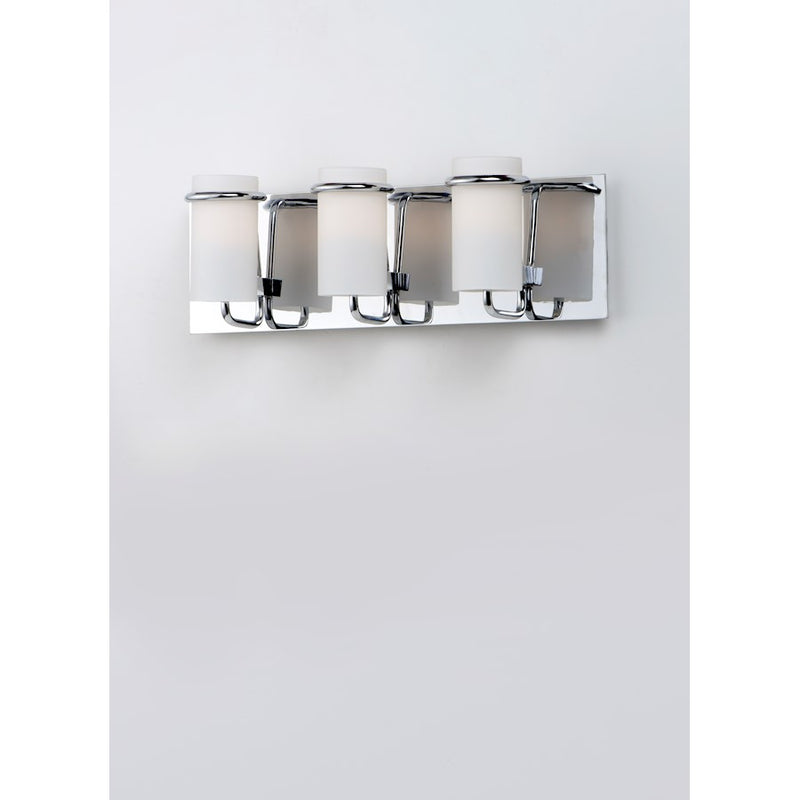 Maxim Lighting Avant 3-Light Bath Vanity, Polished Chrome