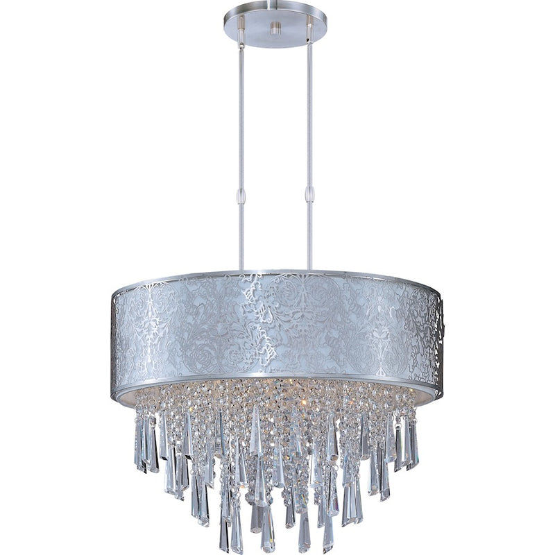 Maxim Lighting Rapture 9-Light Pendant Satin Nickel