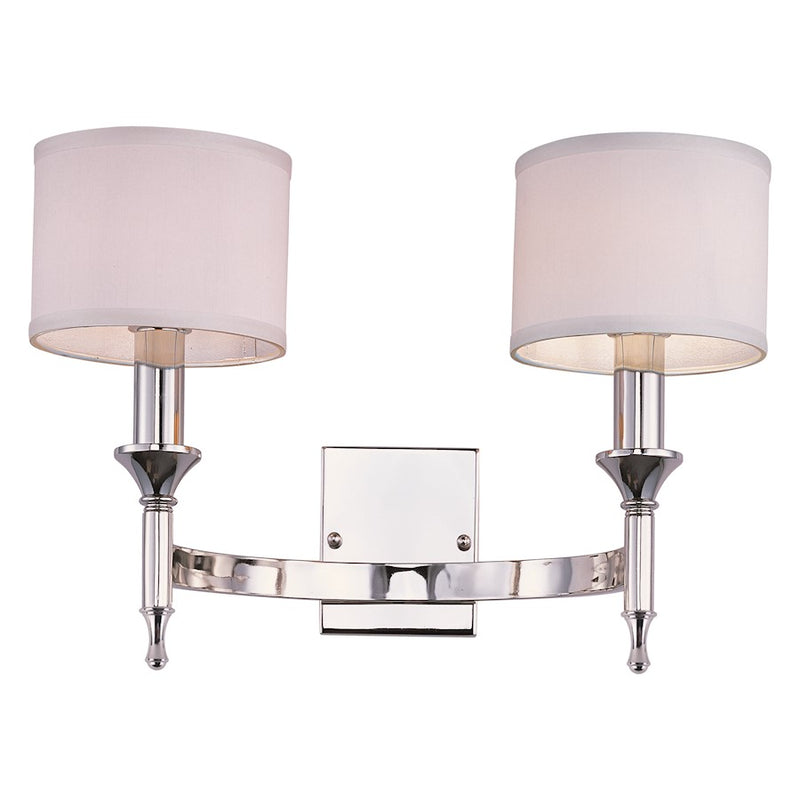 Maxim Lighting Fairmont Wall Sconce, Polished Nickel