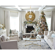 Maxim Lighting 29.75' x 28' Claymore 6 Lt Chandelier, Claystone