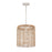 Maxim Lighting Vannerie 1 Light Large Pendant, Ecru - 22442NAEC