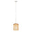 Maxim Lighting Vannerie 1 Light Large Pendant, Ecru