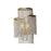 Maxim Lighting Fontaine 2 Light Wall Sconce, Golden Silver - 22460WWDGS