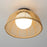 Maxim Lighting Cestino 1 Light Flush Mount, Antique Bronze