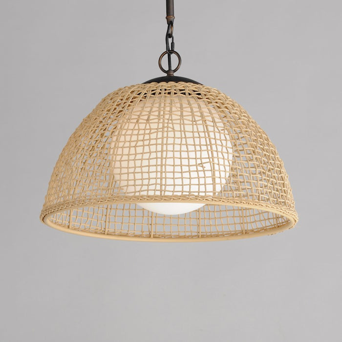 Maxim Lighting Cestino 1 Light Pendant, Antique Bronze