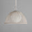 Maxim Lighting Cestino 1 Light Pendant, Weathered White