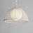 Maxim Lighting Cestino 1 Light Pendant, Weathered White