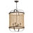 Maxim Lighting Cestino 4 Light 19" Pendant, Antique Bronze - 22474NAANB