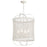 Maxim Lighting Cestino 4 Light 19" Pendant, Weathered White - 22474WWT