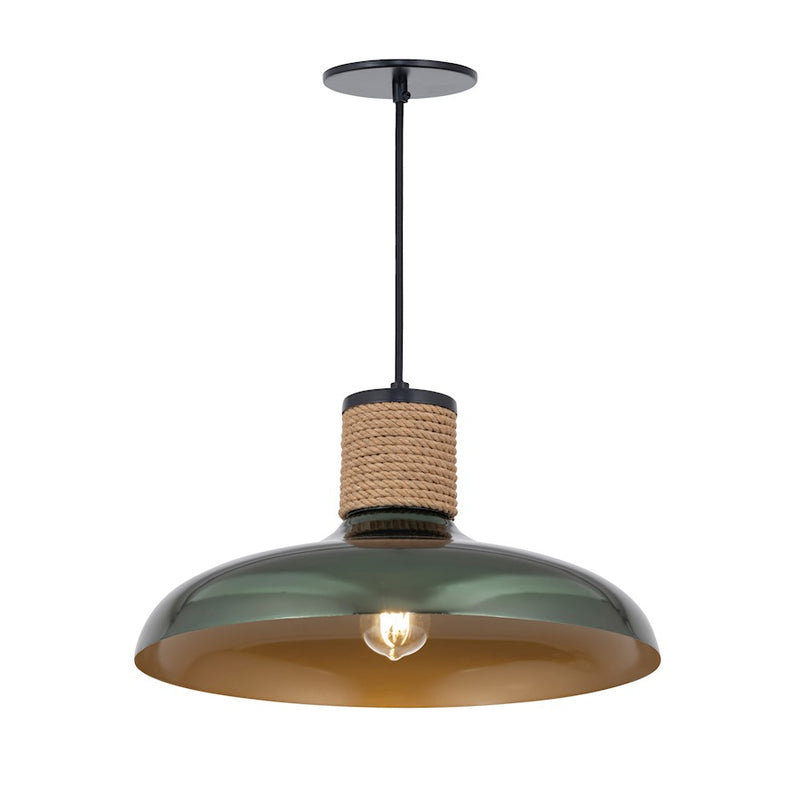 Maxim Lighting Bingham 1 Light Large Pendant, June Bug