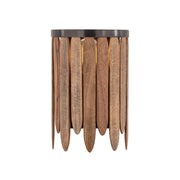 Maxim Lighting Marimba 1 Light 12" Wall Sconce, Walnut - 22510WNGM