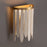 Maxim Lighting Marimba 1 Light 12" Wall Sconce, Weathered White
