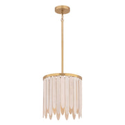 Maxim Lighting Marimba 1Lt 12" Single Pendant, Weathered White - 22511WWTNAB