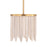 Maxim Lighting Marimba 1Lt 12" Single Pendant, Weathered White