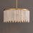 Maxim Lighting Marimba 4Lt 12.5" Single Pendant, Weathered White
