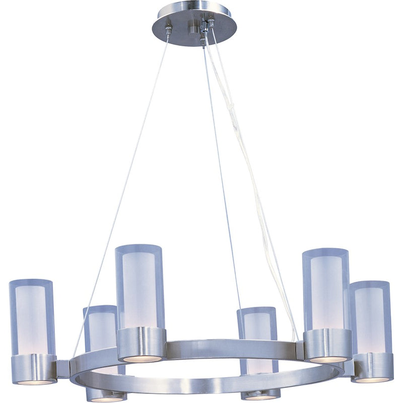 Maxim Lighting Silo 6-Light Chandelier Polished Chrome
