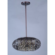 Maxim Lighting Arabesque 7-Light Pendant Golden Silver