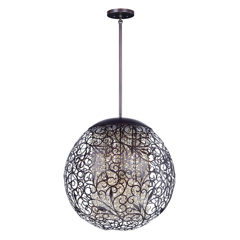 Maxim Lighting 22" x 23" Arabesque 9 Lt Pendant, Bronze